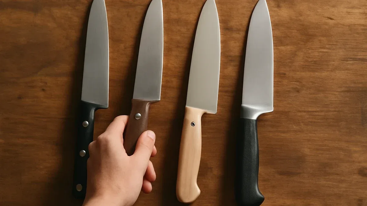 Come impugnare un coltello da cucina per tagliare con più controllo