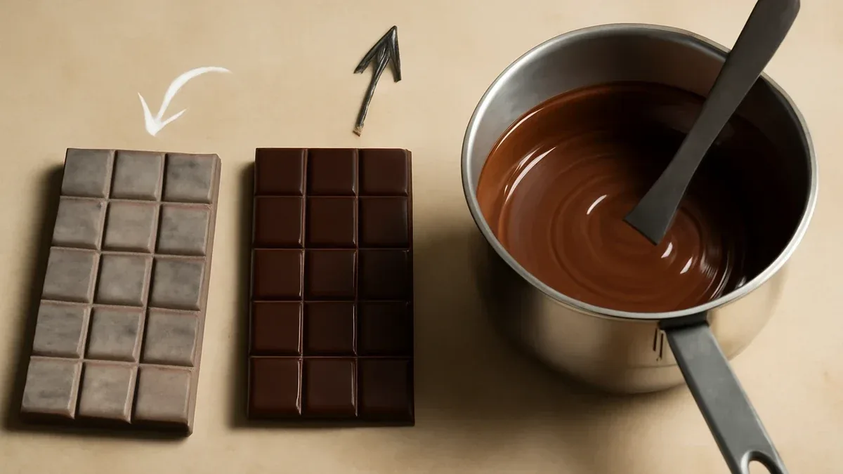 Cottura a bagnomaria del cioccolato: come scioglierlo senza farlo rapprendere