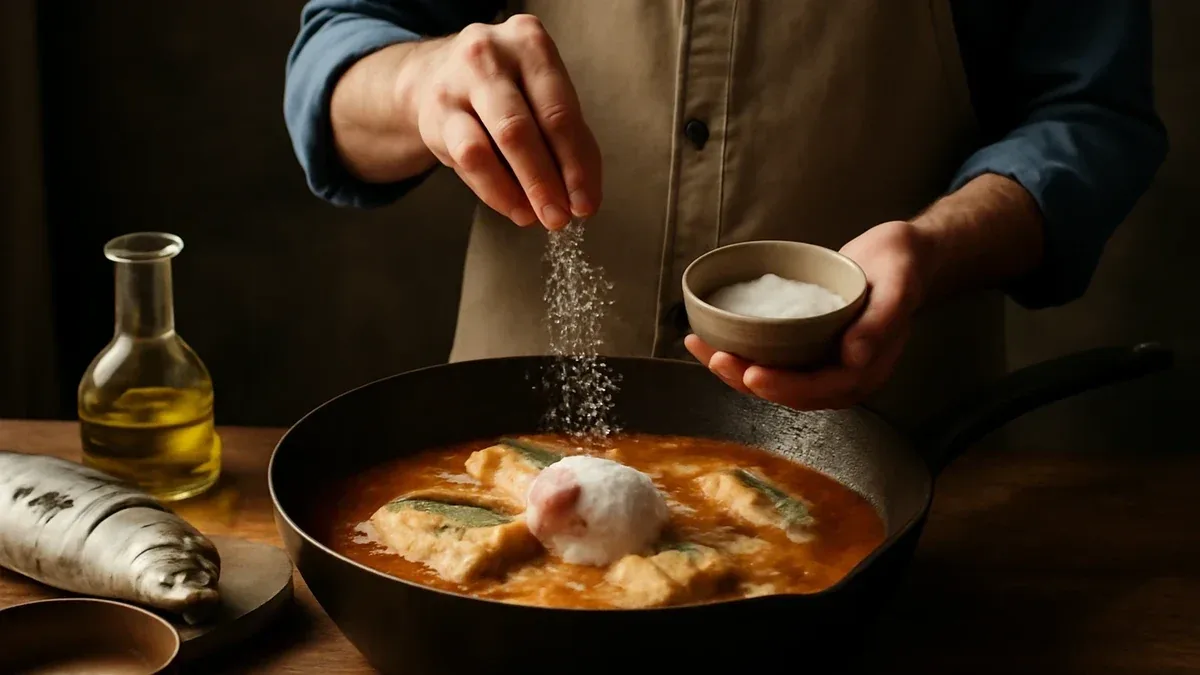 Pollo al latte e salvia in casseruola