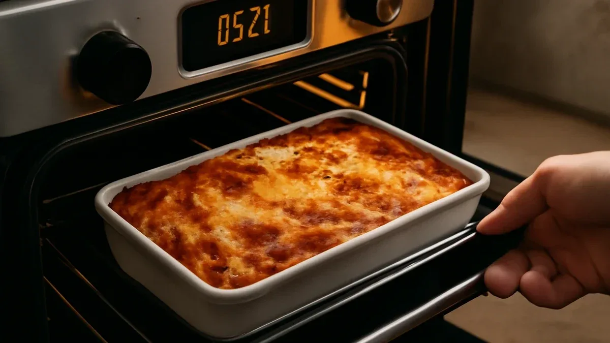 Gratinare al forno senza seccare l'interno: quando aggiungere la copertura