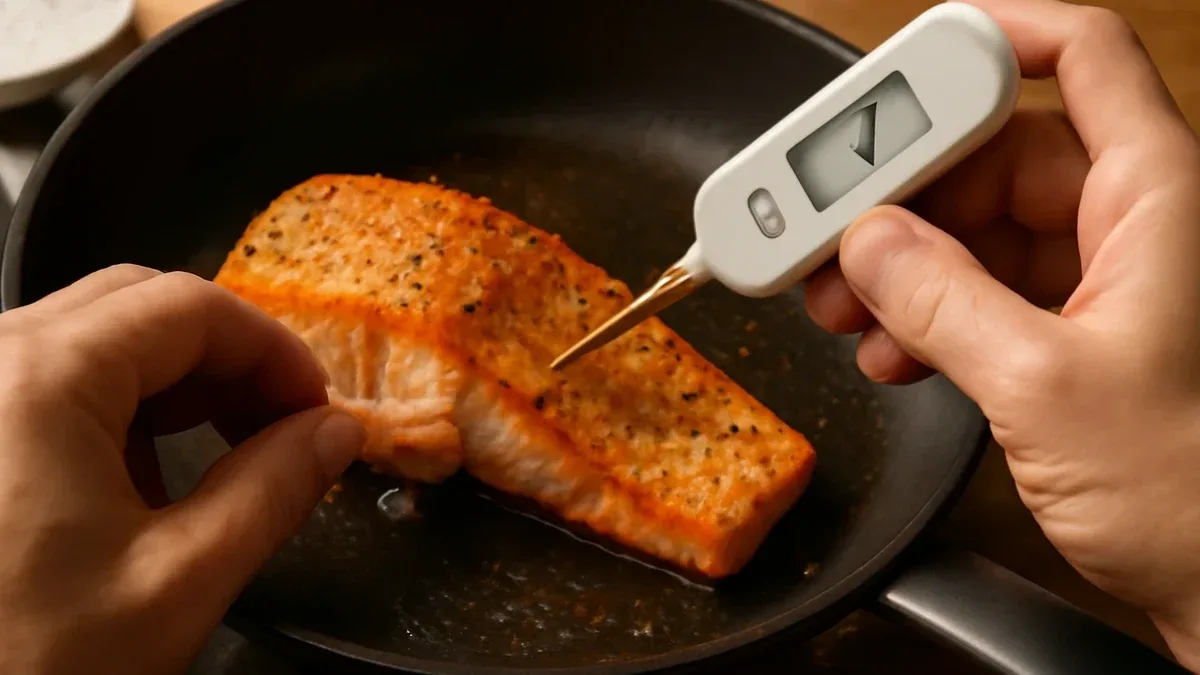 Come pulire il termometro da cucina a sonda tra una misurazione e l’altra