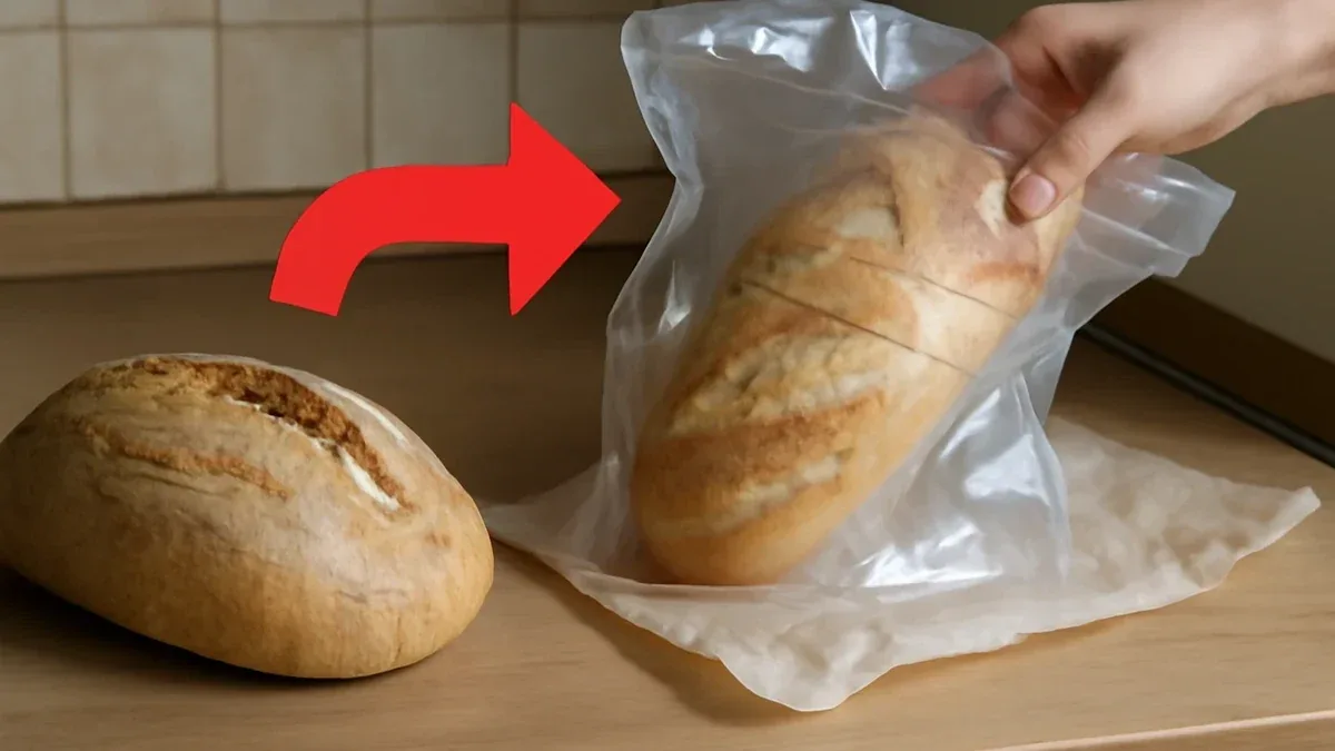 Come ammorbidire il pane raffermo senza inzupparlo