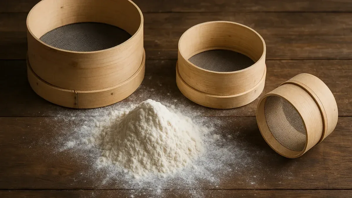 Setaccio da cucina: quale maglia usare per farina e zucchero a velo