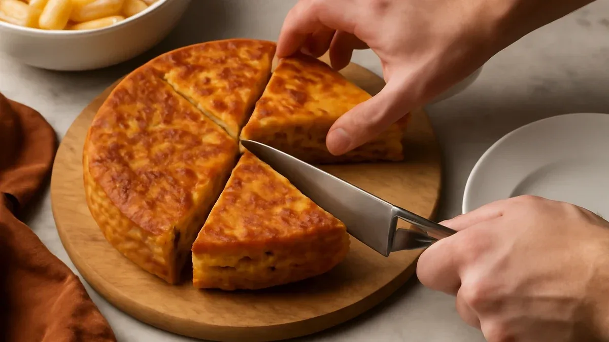 Sformato di patate e porri con crosta di formaggio