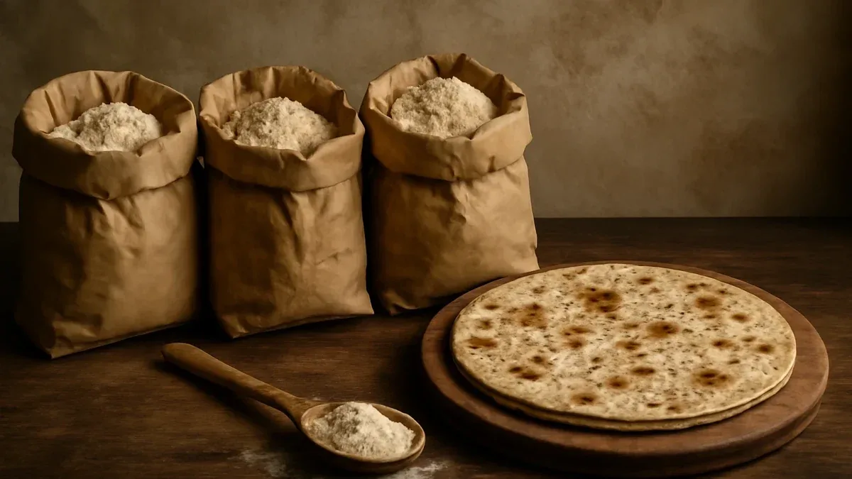 Piadine fatte in casa con farina integrale e yogurt