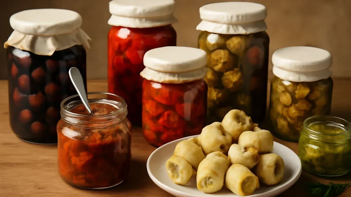 Peperoni ripieni di riso, capperi e olive al forno