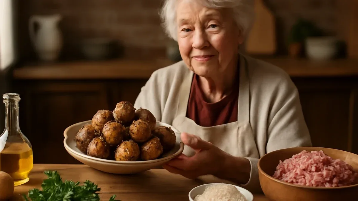 Polpette di tonno e patate al forno con scorza di limone