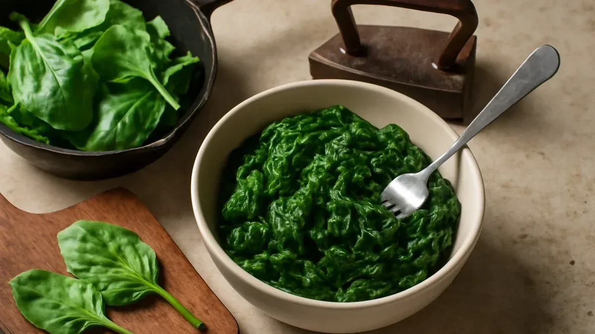 Come cuocere gli spinaci freschi in padella senza aggiungere troppa acqua