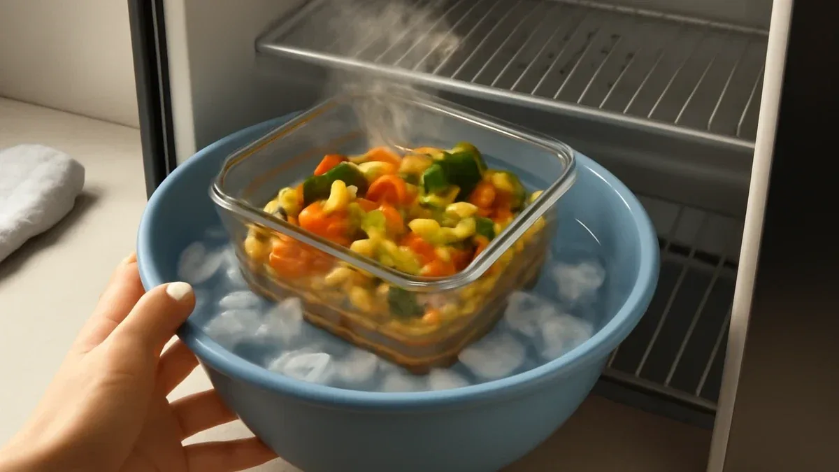 Come scongelare una porzione di minestrone in sicurezza