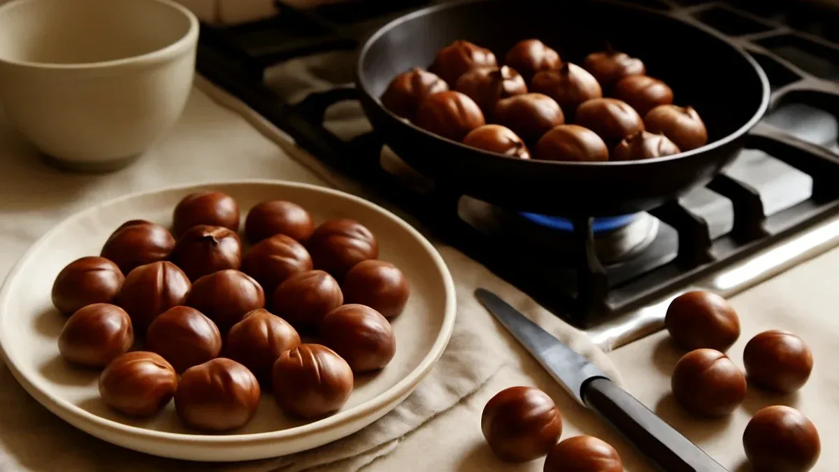 Bollire le castagne: come inciderle e quando scolarle