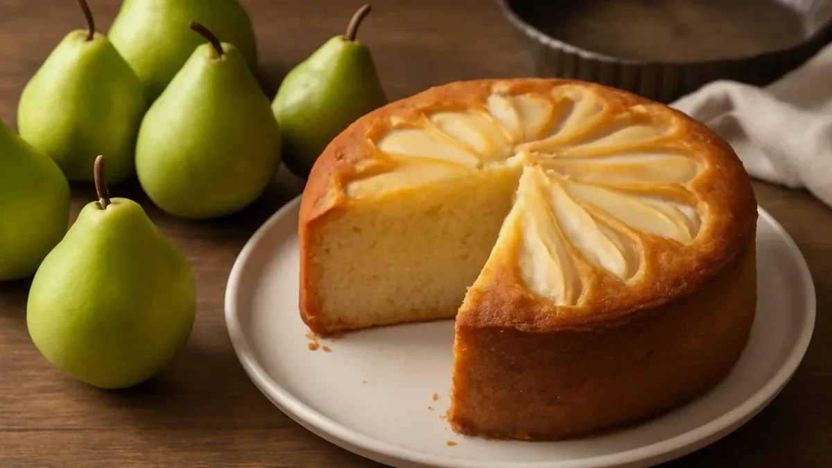 Torta soffice alle pere: come distribuire la frutta