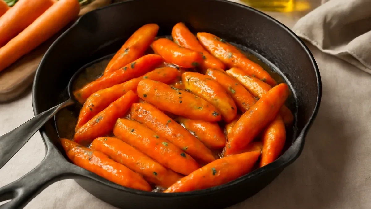 Carote glassate in padella: ricetta con pochi ingredienti