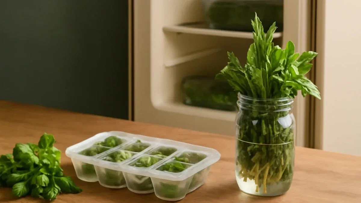 Come evitare che le erbe aromatiche appassiscano in frigo